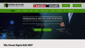 What Nigeriabulksms.com website looked like in 2020 (3 years ago)