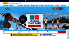 What Nouvelles-frontieres.fr website looked like in 2020 (3 years ago)