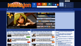 What Nautiljon.com website looked like in 2020 (3 years ago)