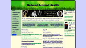 What Natural-animal-health.co.uk website looked like in 2020 (3 years ago)