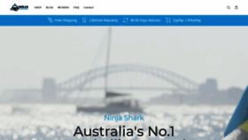 What Ninjashark.com.au website looked like in 2020 (3 years ago)