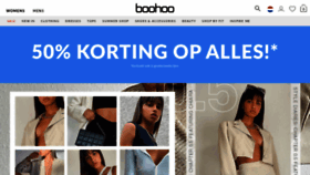 What Nl.boohoo.com website looked like in 2020 (3 years ago)