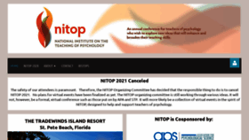 What Nitop.org website looked like in 2020 (5 years ago)