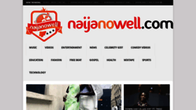 What Naijanowell.com website looked like in 2020 (3 years ago)