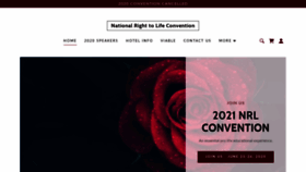 What Nrlconvention.com website looked like in 2020 (3 years ago)