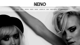 What Nervomusic.com website looked like in 2020 (3 years ago)