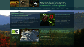 What Newenglanddiscovery.com website looked like in 2020 (3 years ago)