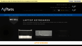 What Notebookbits.co.uk website looked like in 2020 (5 years ago)