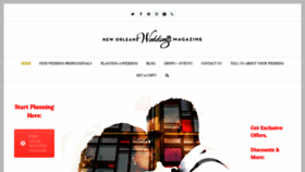 What Neworleansweddingsmagazine.com website looked like in 2020 (3 years ago)