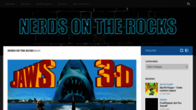 What Nerdsontherocks.com website looked like in 2020 (3 years ago)