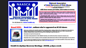 What Naasca.org website looked like in 2020 (3 years ago)