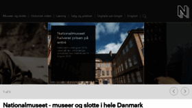 What Natmus.dk website looked like in 2020 (3 years ago)