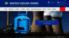 What Newtechcoolingtower.com website looked like in 2020 (3 years ago)