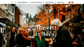 What Norskakevittfestival.no website looked like in 2020 (3 years ago)