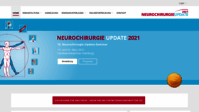 What Neurochirurgie-update.com website looked like in 2020 (3 years ago)