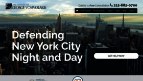 What Newyorkdefenselaw.com website looked like in 2020 (3 years ago)