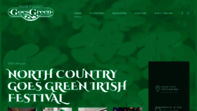 What Ncirishfest.com website looked like in 2020 (3 years ago)