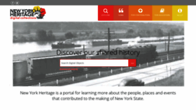 What Nyheritage.org website looked like in 2020 (3 years ago)