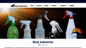 What Nirajinds.com website looked like in 2020 (3 years ago)