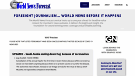 What Newsahead.com website looked like in 2020 (3 years ago)