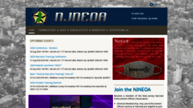 What Njneoa.org website looked like in 2020 (3 years ago)