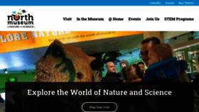 What Northmuseum.org website looked like in 2020 (3 years ago)