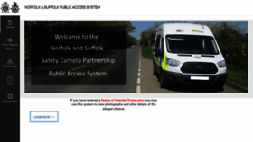 What Nsspeedcameras.com website looked like in 2020 (3 years ago)