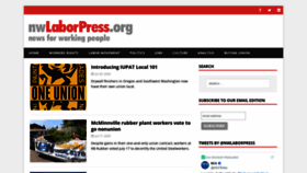 What Nwlaborpress.org website looked like in 2020 (3 years ago)