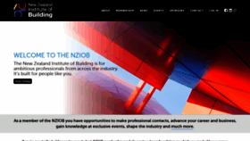 What Nziob.org.nz website looked like in 2020 (3 years ago)
