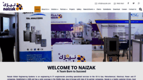 What Naizak.com website looked like in 2020 (3 years ago)