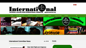 What Nlginternational.org website looked like in 2020 (3 years ago)