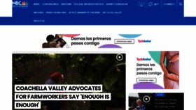 What Nbcpalmsprings.com website looked like in 2020 (4 years ago)