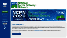 What Ncpn.info website looked like in 2020 (3 years ago)