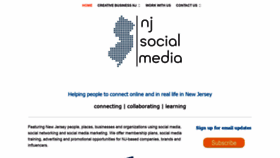 What Njsocialmedia.com website looked like in 2020 (3 years ago)
