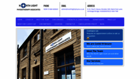 What Northlightphysio.co.uk website looked like in 2020 (3 years ago)