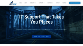 What Nextstepnetworking.com website looked like in 2020 (5 years ago)