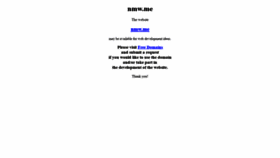 What Nmw.me website looked like in 2020 (3 years ago)