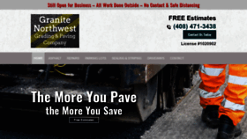 What Nwasphaltconstruction.com website looked like in 2020 (3 years ago)