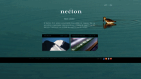 What Necton.pt website looked like in 2020 (3 years ago)