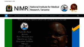 What Nimr.or.tz website looked like in 2020 (3 years ago)