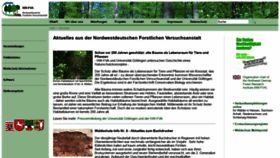 What Nw-fva.de website looked like in 2020 (3 years ago)