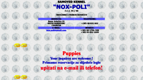 What Nox-poli.hr website looked like in 2020 (3 years ago)