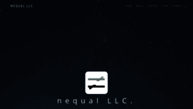 What Nequal.jp website looked like in 2020 (3 years ago)