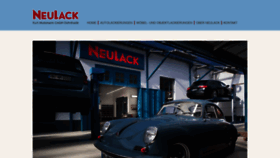 What Neulack.de website looked like in 2020 (3 years ago)