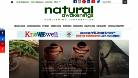 What Naturalawakeningsmag.com website looked like in 2020 (3 years ago)