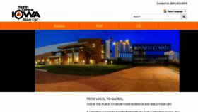 What Northcentraliowa.net website looked like in 2020 (3 years ago)
