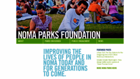 What Nomaparks.org website looked like in 2020 (3 years ago)