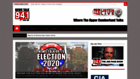 What Newstalk941.com website looked like in 2020 (3 years ago)