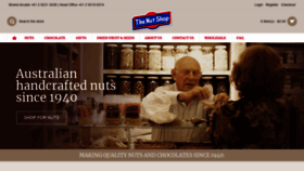What Nutshop.com.au website looked like in 2020 (3 years ago)