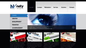 What Nety.fr website looked like in 2020 (3 years ago)